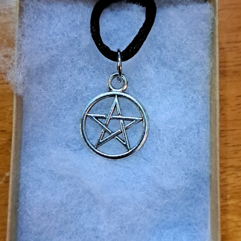 Silver Pentagram Necklace